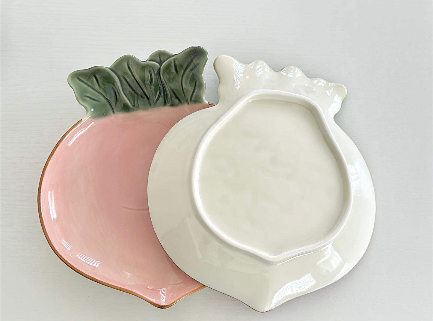 Soft Pink Reddish 8-Inch Plate