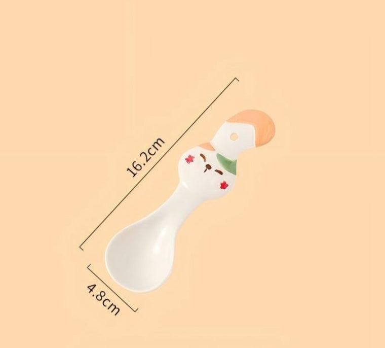 Cute Hand-Crafted Ceramic Spoons