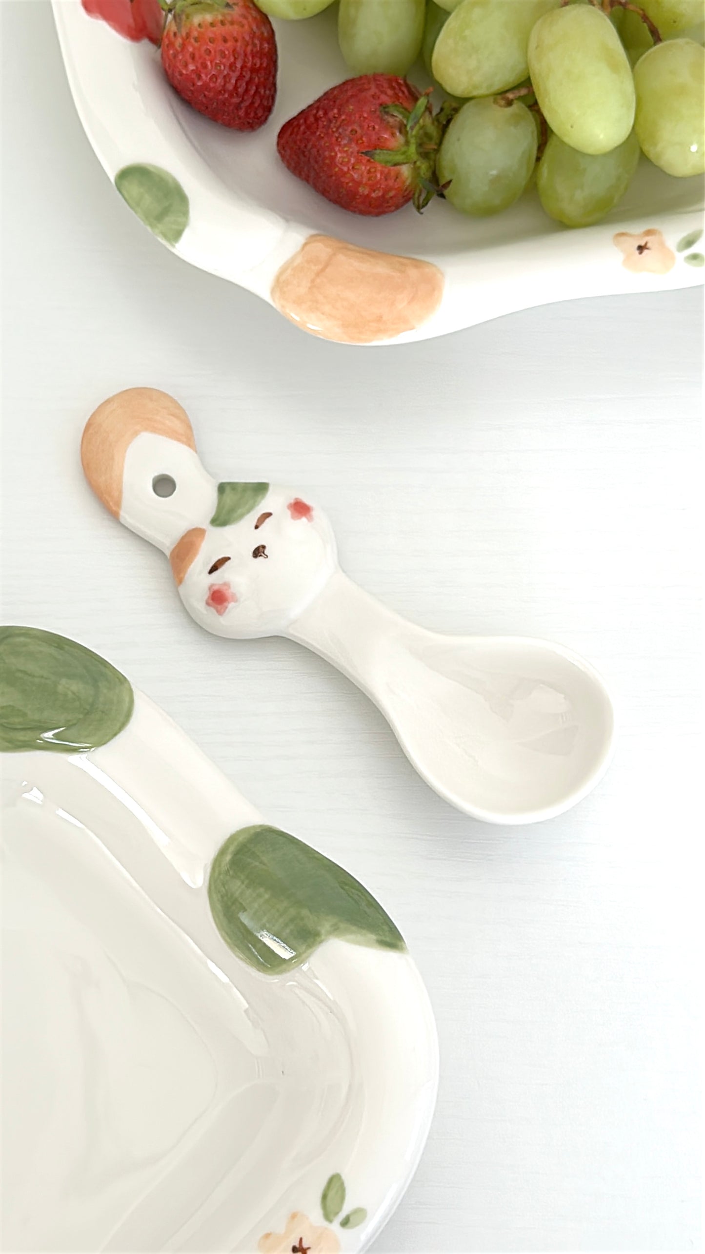 Cute Hand-Crafted Ceramic Spoons