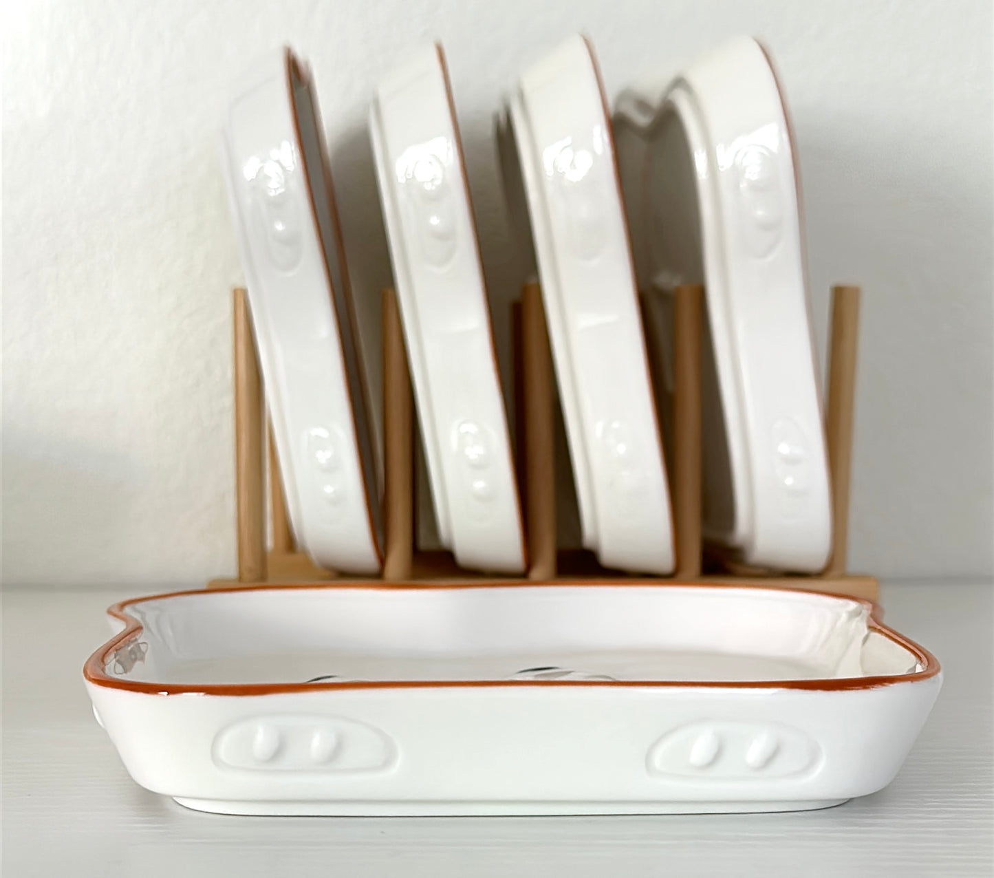 Bread Diary Ceramic Bread Slice Plate