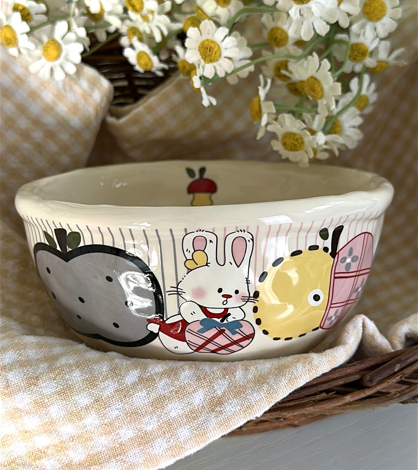 Bunny Orchard Ceramic 5-Inch Bowl