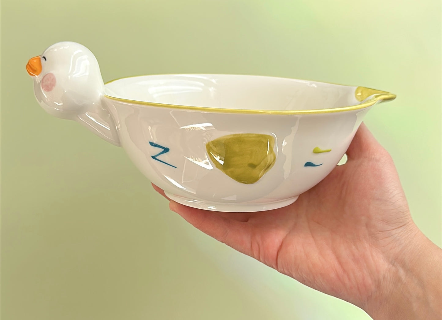 Cute Sleepy Duck 6-Inch Bowl