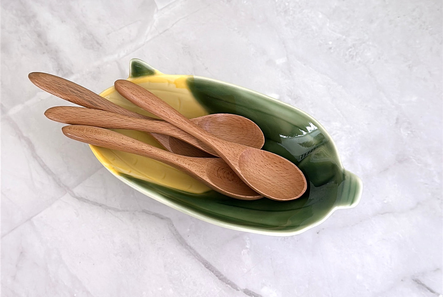Multi-Purpose Ceramic Corn Snack Plate