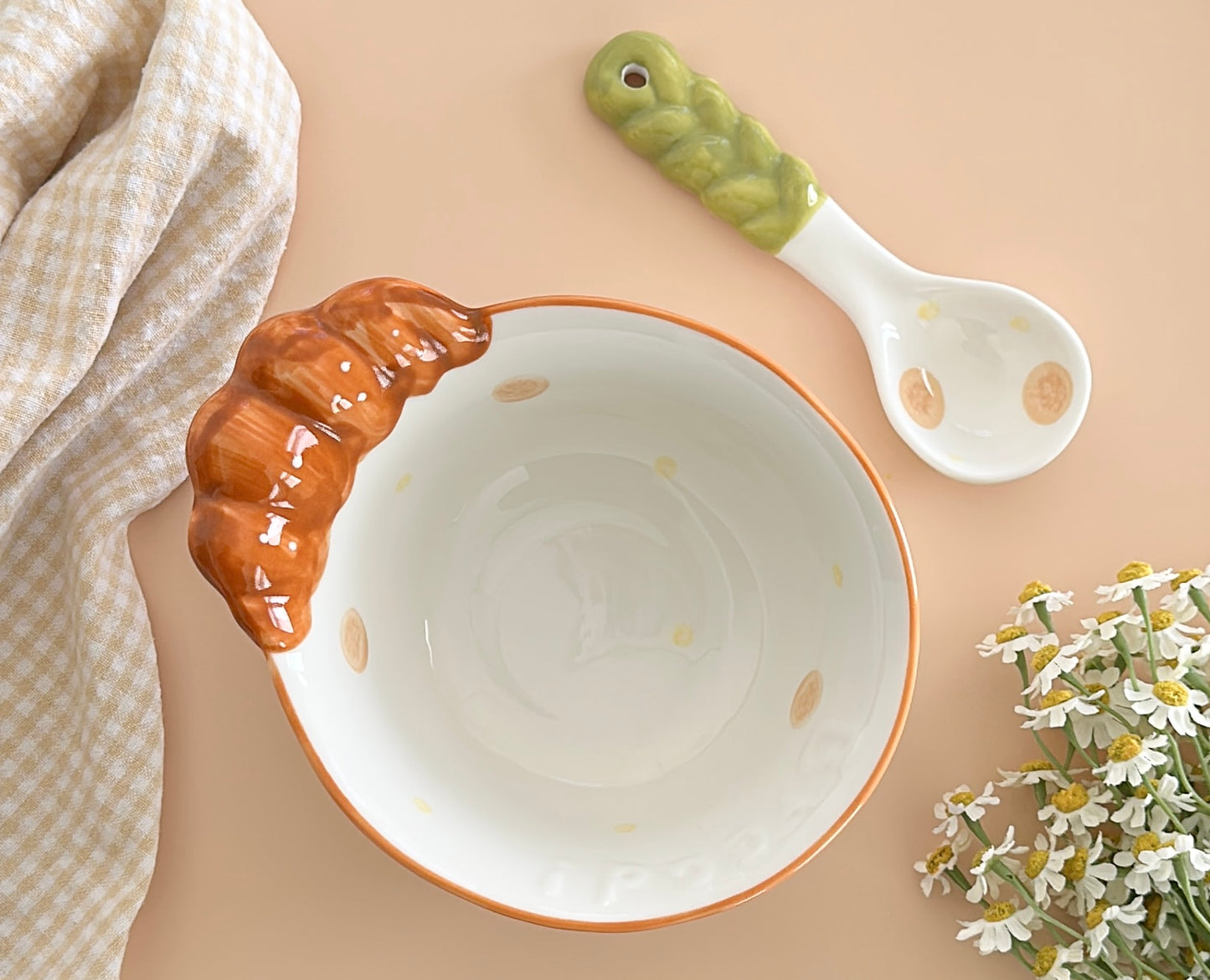 Bread Diary Ceramic 6-Inch Bowl