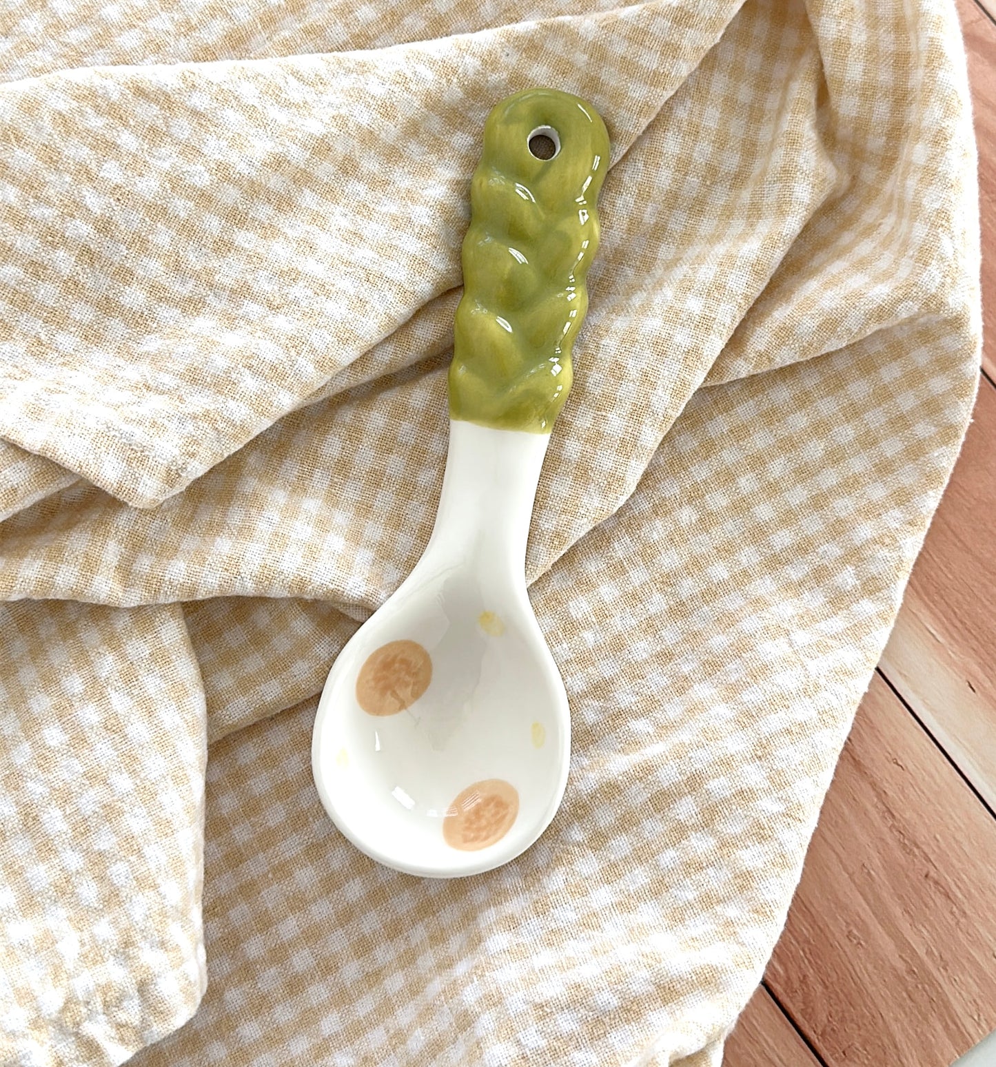 Cute Hand-Crafted Ceramic Spoons