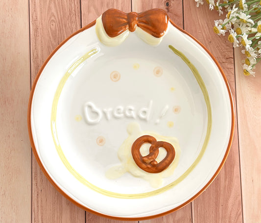 Bread Diary Ceramic 8.5-Inch Plate