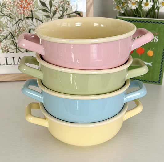 Macaron Moments 8-Inch Ceramic Soup Bowl