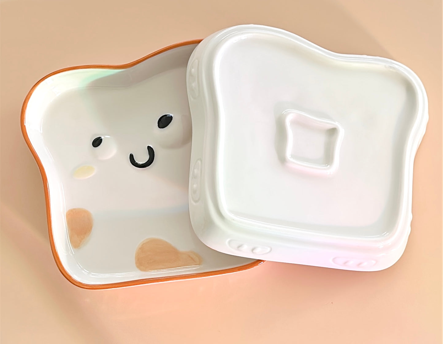 Bread Diary Ceramic Bread Slice Plate
