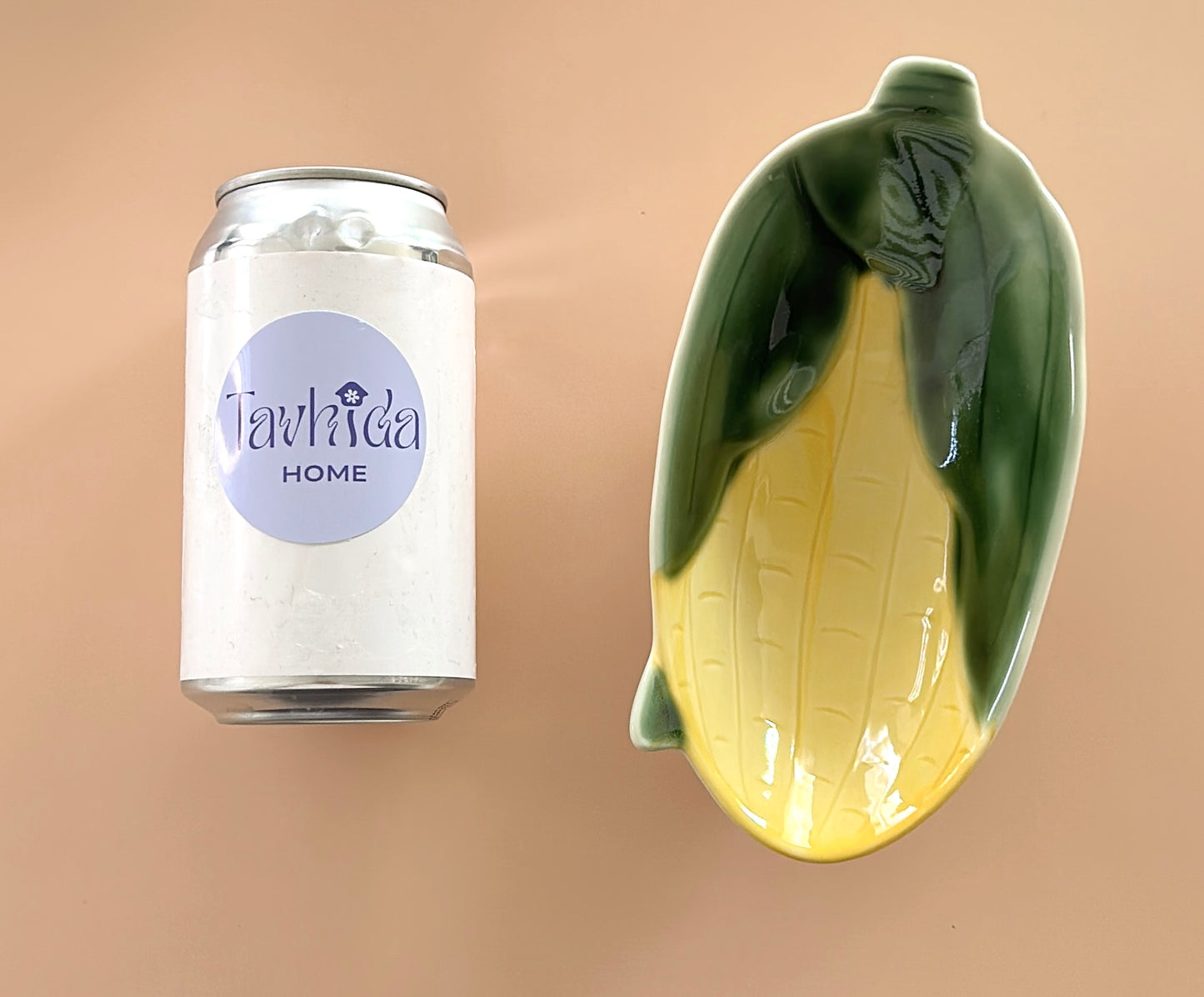 Multi-Purpose Ceramic Corn Snack Plate